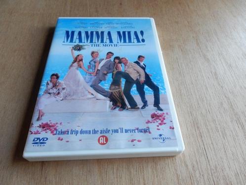 nr.578 - Dvd: mamma mia the movie - komedie, Cd's en Dvd's, Dvd's | Komedie, Romantische komedie, Alle leeftijden, Ophalen of Verzenden