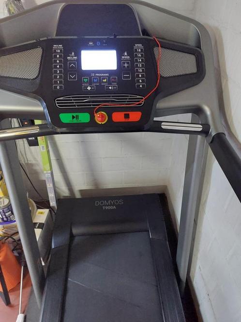 Domyos Loopband T900a, Sport en Fitness, Fitnessapparatuur, Zo goed als nieuw, Loopband, Aluminium, Ophalen