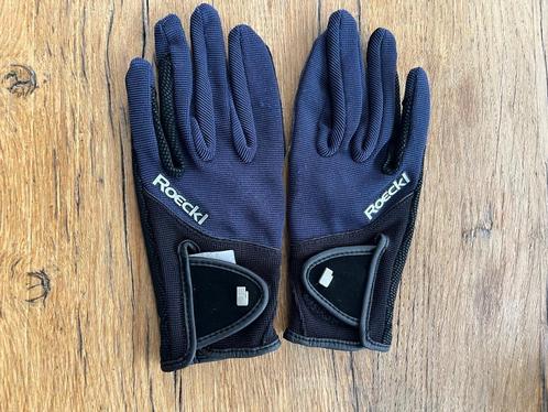 ZGAN Roeckl paardrijhandschoenen, mt 6, Dieren en Toebehoren, Paardrijkleding, Zo goed als nieuw, Dames, Kinderen, Overige typen
