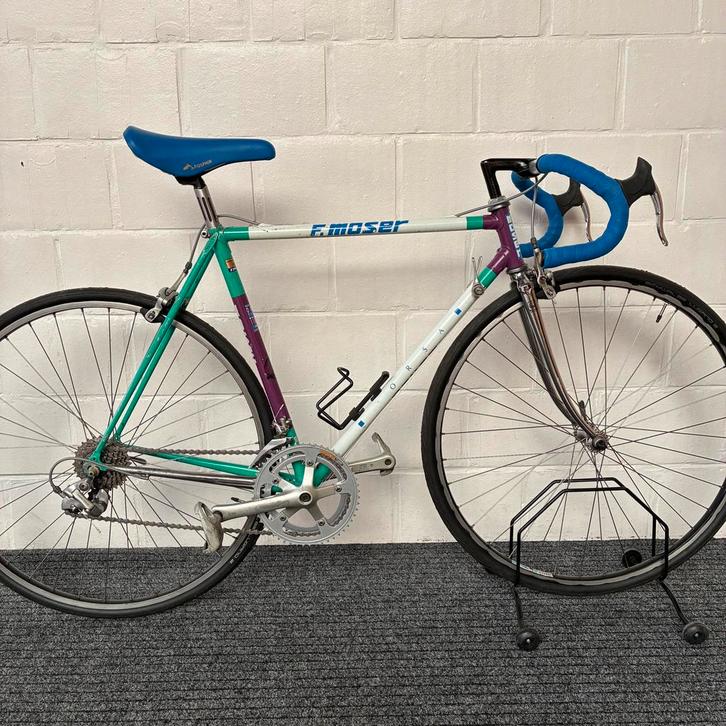 Retro-Vintage Moser racefiets, Fietsen en Brommers, Fietsen | Oldtimers, 55 tot 59 cm, Jaren '60 of nieuwer, Ophalen