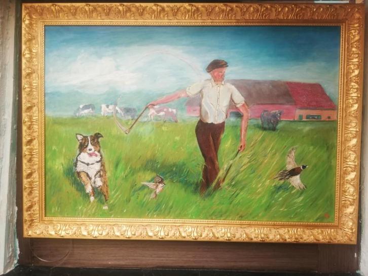 De Maaier:, Antiek en Kunst, Kunst | Schilderijen | Klassiek, Ophalen