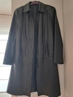 zwarte lederen mantel voor dames, maat 40, Maat 38/40 (M), Ophalen of Verzenden, Zo goed als nieuw, Marks & Spencer