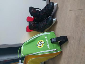 Graf schaatsen maat 43 + tas 2x gebruikt beschikbaar voor biedingen