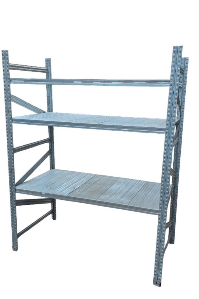 METALSISTEM stelling rekken lot tot 100 meter galva schappen, Bricolage & Construction, Bricolage & Rénovation Autre, Utilisé