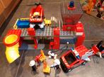 Duplo brandweerkazerne en auto en helikopter, Ophalen, Gebruikt, Complete set, Duplo