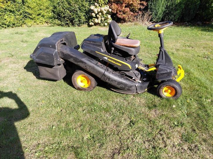 ZITMAAIER MC CULLOCH M105-7.7XC, Tuin en Terras, Zitmaaiers, Gebruikt, Minder dan 90 cm, Elektrische starter, Mulchfunctie, Opvangbak