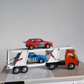 Miniatuur autodraagwagen/2 Golf GTI-miniaturen Gozan, Verzamelen, Poppetjes en Figuurtjes, Verzenden, Gebruikt