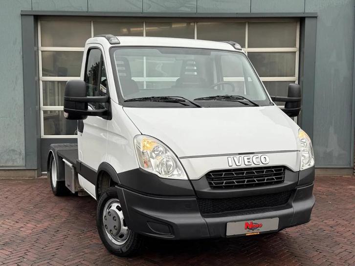 Iveco Daily 40C21 3.0 210 PK N1 Be trekker Luchtvering 8750K, Auto's, Bestelwagens en Lichte vracht, ABS, Achteruitrijcamera, Alarm
