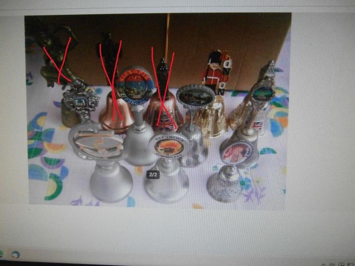 handbel in metaal, Collections, Collections Autre, Comme neuf, Enlèvement ou Envoi