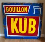 Bouillon Kub door Emaillerie Alsacienne Strasbourg, Ophalen of Verzenden, Gebruikt, Reclamebord