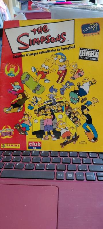 Zelfklevende boeken van Simpsons uit 1999 beschikbaar voor biedingen