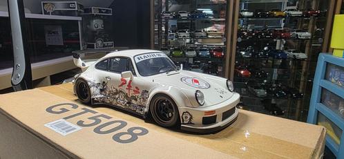 Porsche RWB 964 Akira (glacier white) 2024 1/18 Gt-Spirit, Hobby en Vrije tijd, Modelauto's | 1:18, Nieuw, Auto, Overige merken