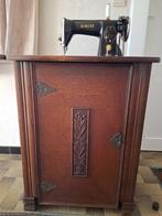 Singer naaimachine met tafel, Antiek en Kunst, Ophalen