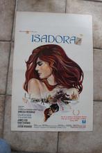 filmaffiche Isadora 1968 Vanessa Redgrave filmposter, Verzamelen, Rechthoekig Staand, Ophalen of Verzenden, Zo goed als nieuw