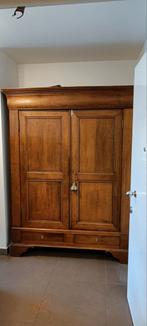 Armoire ancienne en bois, Maison & Meubles, Enlèvement, Utilisé