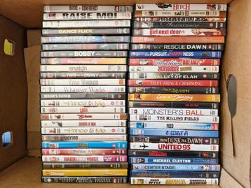 Honderden dvds - uitkiezen aan 50 cent per stuk beschikbaar voor biedingen