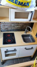 speelgoedkeukentje met accessoires, Kinderen en Baby's, Ophalen, Zo goed als nieuw, Hout, Speelkeuken-accessoire