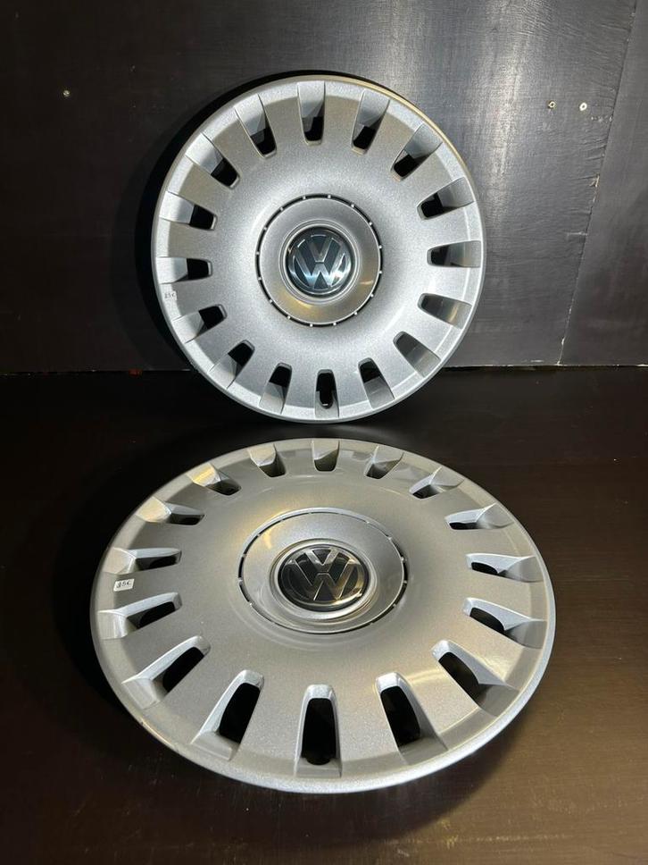 2 originele touran passat golf 6,7,8 caddy 16" wieldoppen, Auto diversen, Wieldoppen, Nieuw, Ophalen of Verzenden