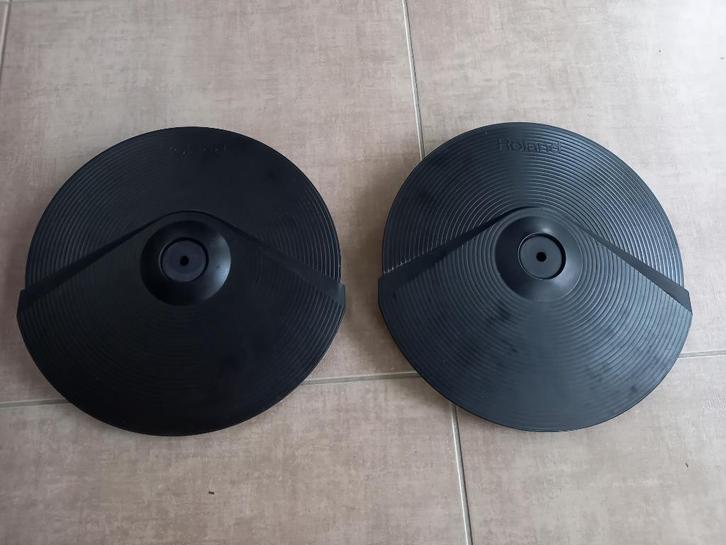 Cymbales Roland CY-8, Muziek en Instrumenten, Drumstellen en Slagwerk, Gebruikt, Roland, Elektronisch, Ophalen of Verzenden