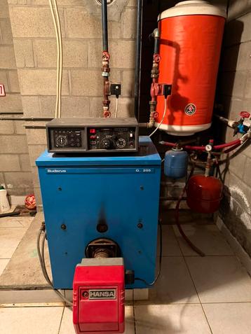 MAZOUTKETEL BUDERUS BRANDER HANSA BOILER ACW SAMEN TE KOOP beschikbaar voor biedingen