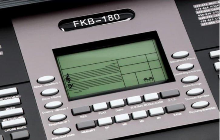 Keyboard Fazley FKB-180 nieuwstaat, Musique & Instruments, Claviers, Comme neuf, Enlèvement