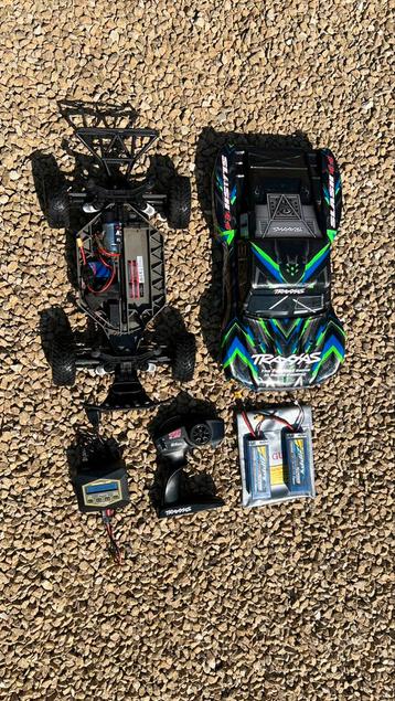 Traxxas slash 4x4 brushed, Hobby en Vrije tijd, Auto offroad, Schaal 1:10, RTR (Ready to Run), Ophalen
