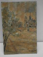 schilderij op 2 kanten, Ophalen of Verzenden