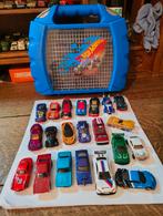 HotWheels Carry Case + auto's, Ophalen of Verzenden, Zo goed als nieuw