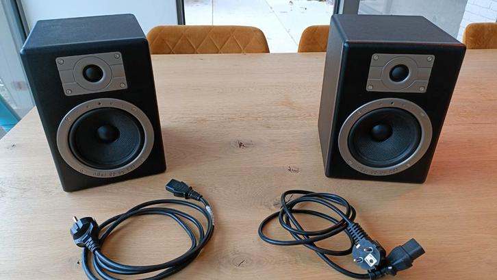 2 actieve studiomonitors, Audio, Tv en Foto, Professionele apparaten, Ophalen