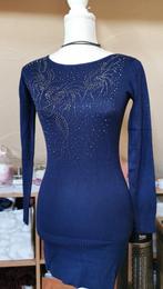Heel mooie sweaterjurk. Nieuw!, Kleding | Dames, Jurken, Maat 38/40 (M), Blauw, Nieuw, Ophalen of Verzenden