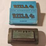 Oude snuifdoos van hout/koper + 2 Rizla-bladdoosjes, Verzamelen, Verzenden, Gebruikt