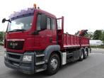 MAN TGS 26.320 kraanwagen (332), Rouge, Euro 5, Achat, Entreprise