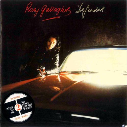 CD Rory GALLAGHER - Defender + extra nummers, Cd's en Dvd's, Cd's | Rock, Zo goed als nieuw, Poprock, Verzenden