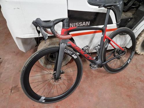 Ridley noah fast/ +-100km/DT swiss / Sram/ garmin, Fietsen en Brommers, Fietsen | Racefietsen, Nieuw, Overige merken, Carbon, Ophalen