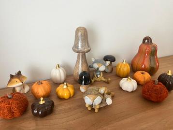 Lot herfstdecoratie beschikbaar voor biedingen