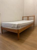 1 person bedden met matras (1 maand gebruikt), Huis en Inrichting, Slaapkamer | Bedden, Ophalen, Zo goed als nieuw