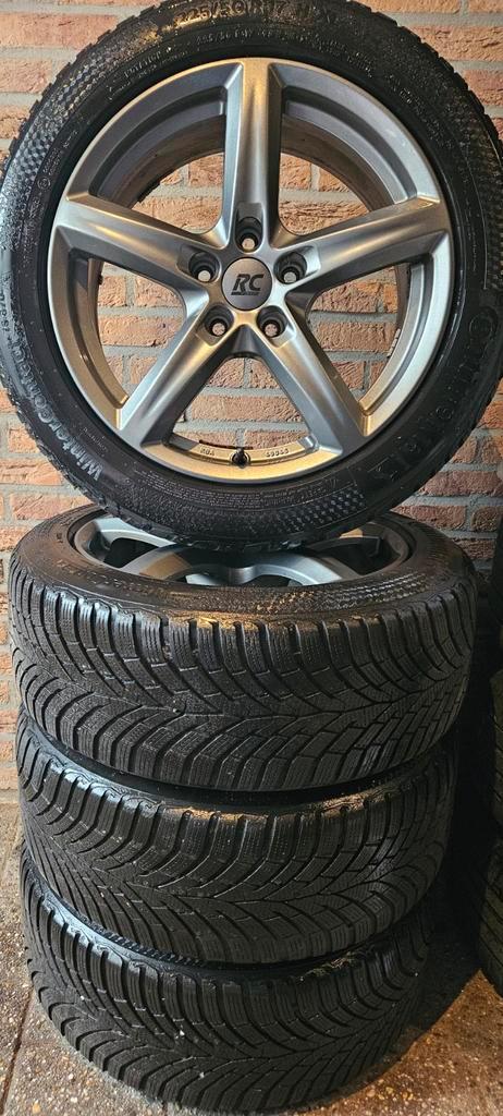 17 inch Audi A4 Winterset 5x112 Continental 6mm profiel, Auto diversen, Overige Auto diversen, Ophalen