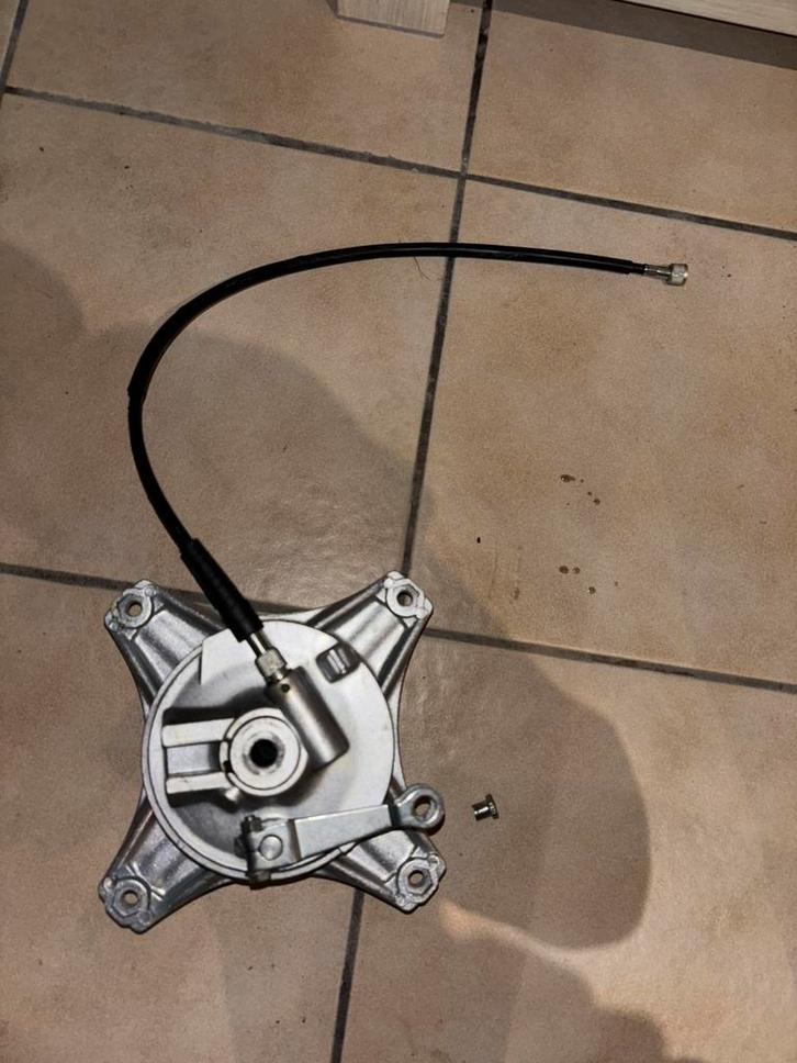 Voornaaf + trommelrem dax, Fietsen en Brommers, Brommeronderdelen | Algemeen, Zo goed als nieuw, Overige typen, Ophalen of Verzenden