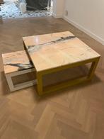 Roze marmer tafel, Huis en Inrichting, Tafels | Salontafels, Ophalen, Nieuw