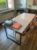 Tafel in marmer, Huis en Inrichting, Ophalen, Zo goed als nieuw