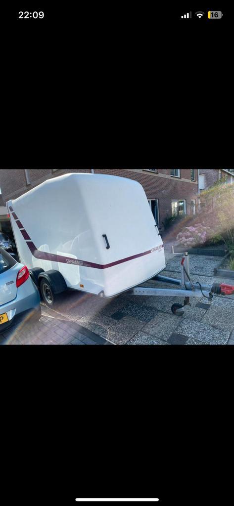 Mx trailer.  tandemasser.  Motorcross inrichting  ), Auto diversen, Aanhangers en Bagagewagens, Zo goed als nieuw, Ophalen