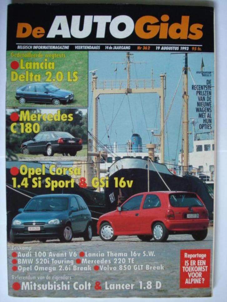 AutoGids 362, Boeken, Auto's | Folders en Tijdschriften, Gelezen, Algemeen, Verzenden