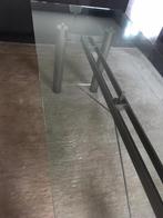 Table en verre belgochrome, Rectangulaire, 50 à 100 cm, Enlèvement, Utilisé