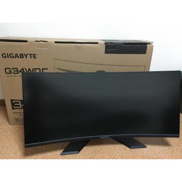 Moniteur Gaming Gigabyte 34 LED G34WQC 144Hz incurvé beschikbaar voor biedingen