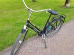 Mat zwarte oma transsportfiets GAZELLE NL, Ophalen, Zo goed als nieuw