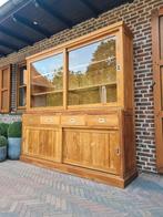 Teak buffetkast/vitrinekast GRATIS LEVERING, Huis en Inrichting, Ophalen of Verzenden, Zo goed als nieuw