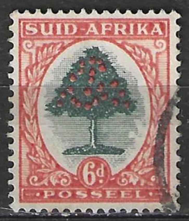 Zuid-Afrika 1926 - Yvert 21 - Appelsienboom (ST), Postzegels en Munten, Postzegels | Afrika, Zuid-Afrika, Verzenden
