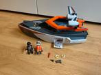 Playmobil spy team turboschip 70002, Kinderen en Baby's, Ophalen of Verzenden, Zo goed als nieuw, Los Playmobil