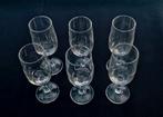 6 verres à porto - Arc - made in France, Collections, Verres & Petits Verres, Enlèvement ou Envoi, Comme neuf, Autres types