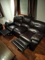 Lederen zetel, Ophalen of Verzenden, Zo goed als nieuw